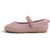image:imageFEVERSOLE Girls Cute Dress Mary Jane Shoes Soft Sunday Holiday Ballet FlatsPink Corduroy Loop Maryjane