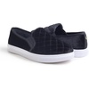 image:imageFEVERSOLE Womens Casual Slip On Sneaker Comfort Quilted Loafer FlatsBlack Quilted Velvet Fur Lined