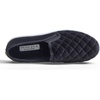 image:imageFEVERSOLE Womens Casual Slip On Sneaker Comfort Quilted Loafer FlatsBlack Quilted Velvet Fur Lined