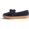image:imageFEVERSOLE Womens Casual Slip On Sneaker Fashion Bow Tie Loafer FlatsBlack Corduroy Fur Lined