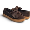image:imageFEVERSOLE Womens Casual Slip On Sneaker Fashion Bow Tie Loafer FlatsBrown Corduroy Fur Lined