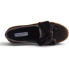 image:imageFEVERSOLE Womens Casual Slip On Sneaker Fashion Bow Tie Loafer FlatsBrown Velvet Fur Lined