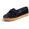 Black Velvet Fur Lined