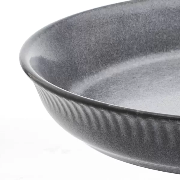 Pfaltzgraff Amara Smoke 6 Piece Dinnerware Bowl Set, Service for 2, Smoke