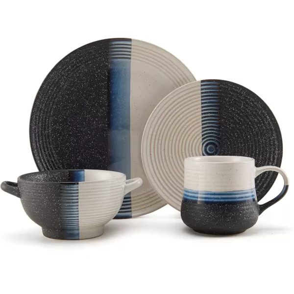 Pfaltzgraff Bryson 16-Piece Dinnerware Set, Service For 4, White