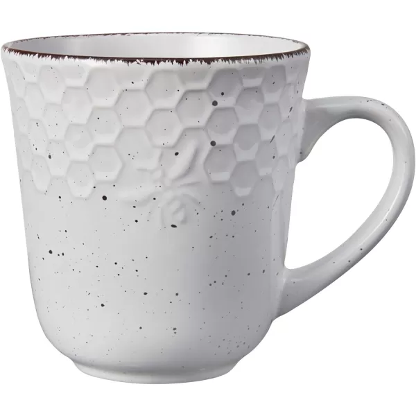 Pfaltzgraff Bumble Bee 16-Piece Dinnerware Set, White