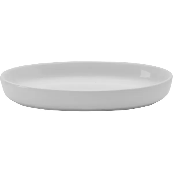 Pfaltzgraff Burrito Oval Set of 4 Dip Fruit Bowls, 7-Inch, White