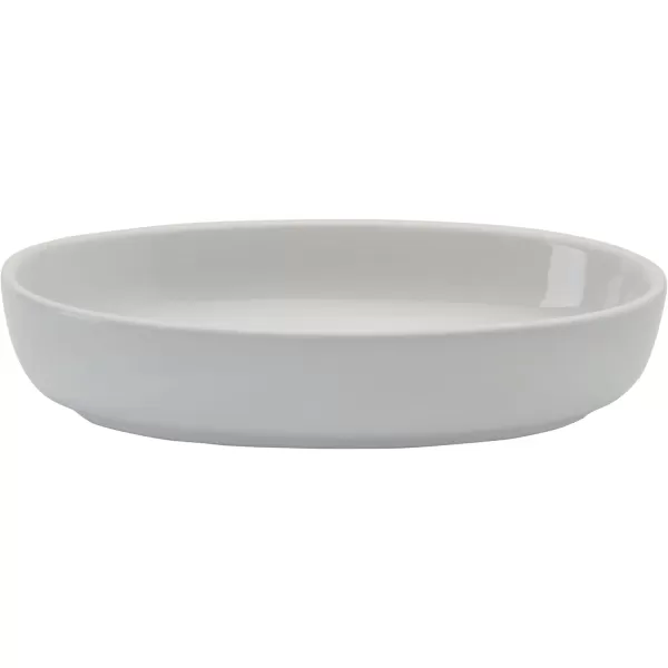Pfaltzgraff Burrito Oval Set of 4 Dip Fruit Bowls, 7-Inch, White