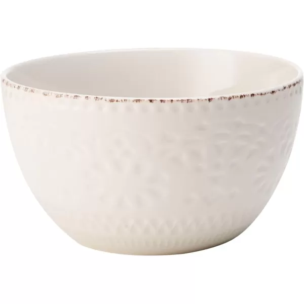 Pfaltzgraff Chateau Storage Bowls, 6 inch, Cream