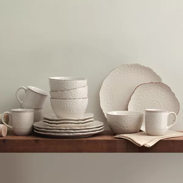 Pfaltzgraff Chateau Storage Bowls, 6 inch, Cream
