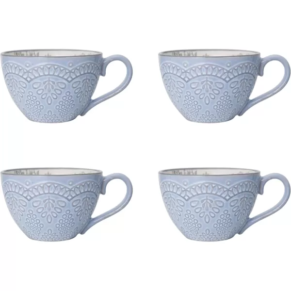 Pfaltzgraff Gabriela Gray 16-Piece Stoneware Dinnerware Set, Service for 4 - ,Gabriela Grey