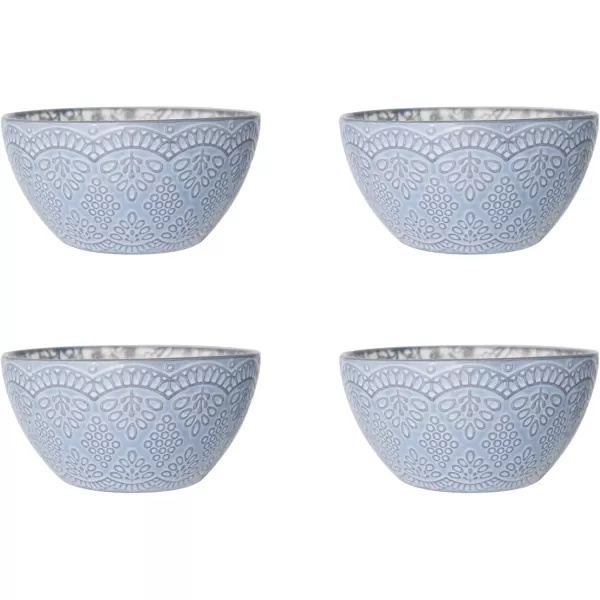 Pfaltzgraff Gabriela Gray 16-Piece Stoneware Dinnerware Set, Service for 4 - ,Gabriela Grey