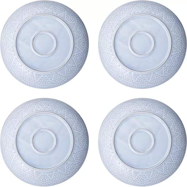 Pfaltzgraff Gabriela Gray 16-Piece Stoneware Dinnerware Set, Service for 4 - ,Gabriela Grey