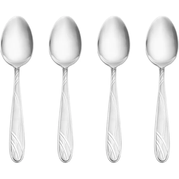 Pfaltzgraff Garland Frost 20-Piece Stainless Steel Flatware Set, Service for 4