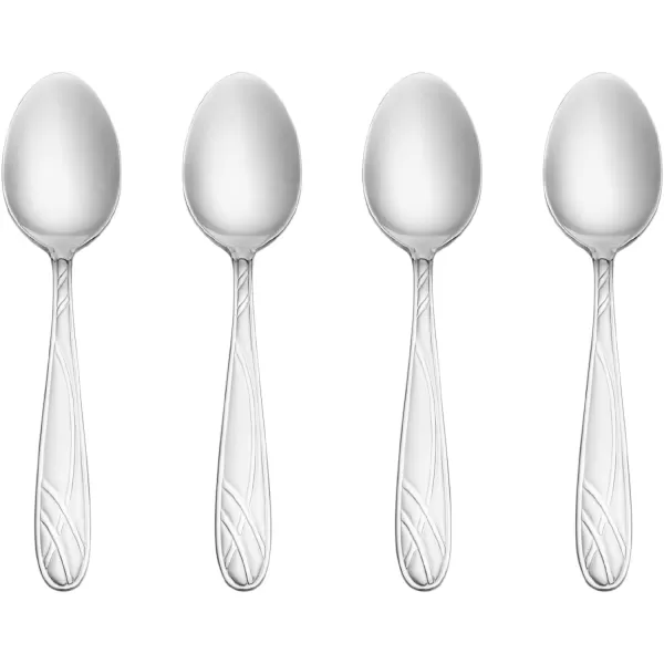 Pfaltzgraff Garland Frost 20-Piece Stainless Steel Flatware Set, Service for 4