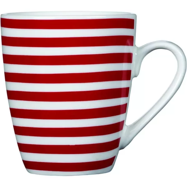 Pfaltzgraff Kenna Red 16-Piece Porcelain Dinnerware Set, Service for 4