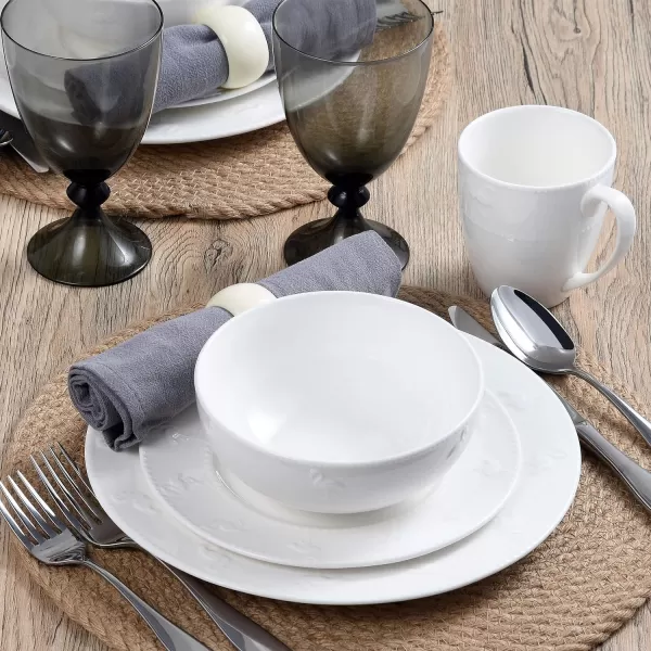 Pfaltzgraff Panama 16-Piece Dinnerware Set, Beige
