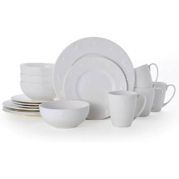 Pfaltzgraff Panama 16-Piece Dinnerware Set, Beige