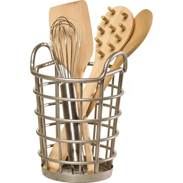 Pfaltzgraff Paramount Satin Stainless Steel Wire Utensil Holder -