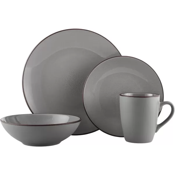 Pfaltzgraff Pierce 16-Piece Dinnerware Set, Service for 4, Blue