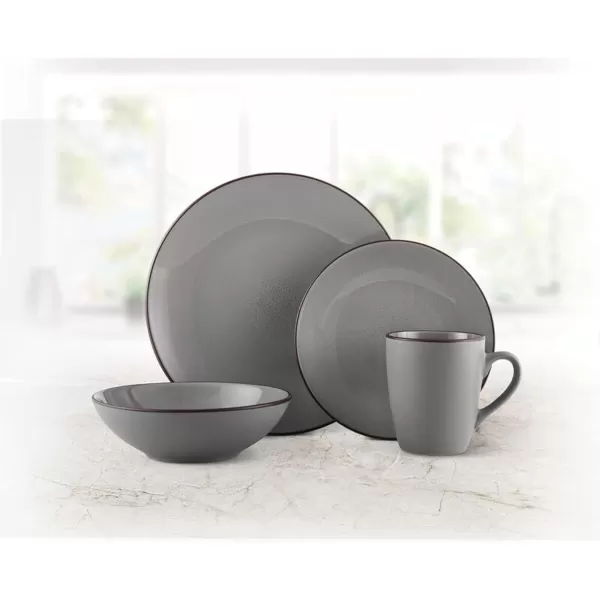 Pfaltzgraff Pierce 16-Piece Dinnerware Set, Service for 4, Blue