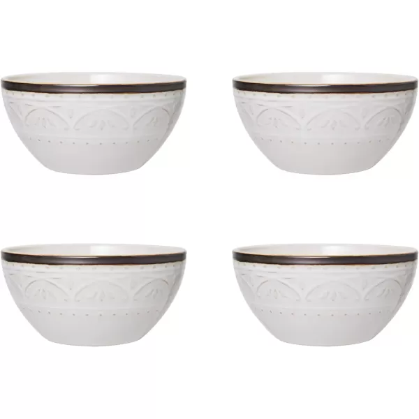 Pfaltzgraff Promenade Scrool Dinnerware Set, Service for 4, Scroll, 16-Piece