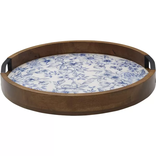 Pfaltzgraff Round Wood Lazy Susan Venice, Assorted