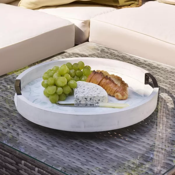 Pfaltzgraff Round Wood Lazy Susan Venice, Assorted