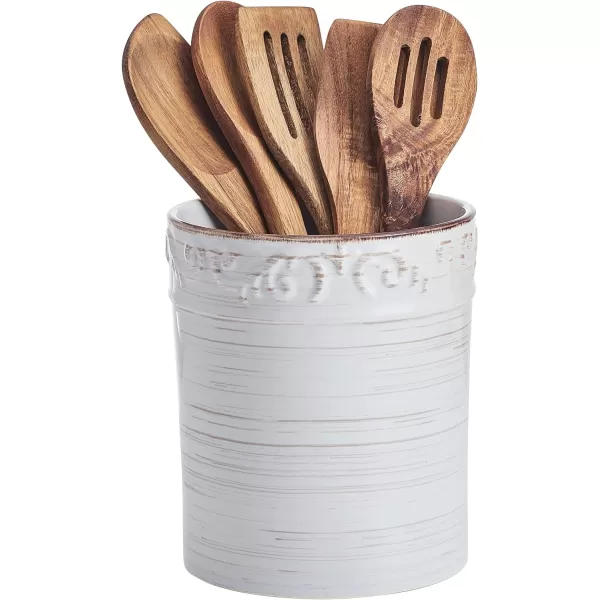 Pfaltzgraff Trellis Serving Bowls, Set of 3, White