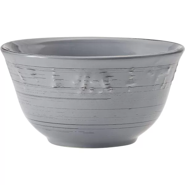 Pfaltzgraff Trellis White 16-Piece Dinnerware Set, Service for 4, Distressed White