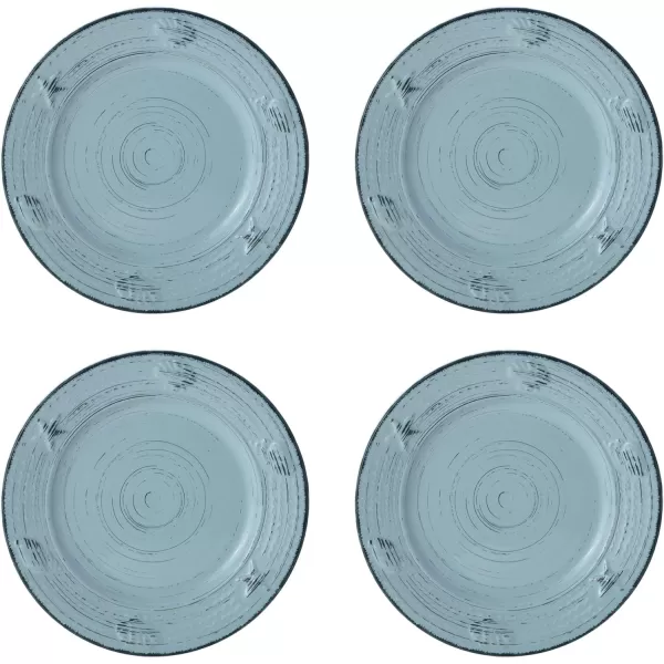 Pfaltzgraff Trellis White 16-Piece Dinnerware Set, Service for 4, Distressed White