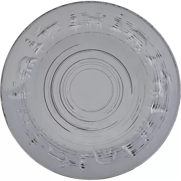 Pfaltzgraff Trellis White 16-Piece Dinnerware Set, Service for 4, Distressed White