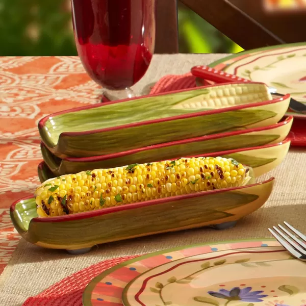 Pfaltzgraff Yorktowne Corn Dishes, Set of 4, Multicolor