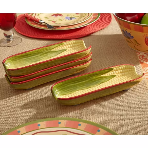 Pfaltzgraff Yorktowne Corn Dishes, Set of 4, Multicolor