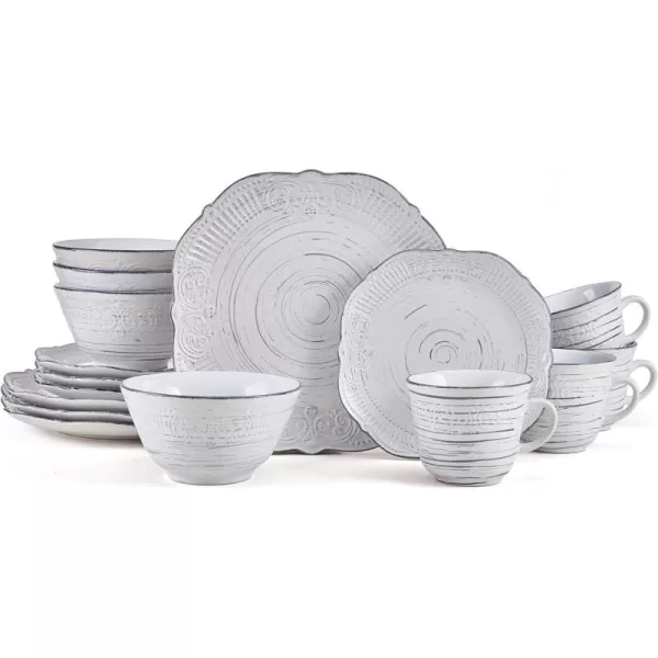 Pfaltzgraff 5274249 Bella 12 Piece Dinnerware Set, Service For 4, Multicolor
