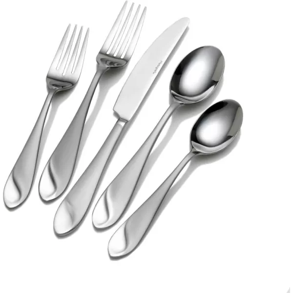 Pfaltzgraff Adventure 20-Piece Stainless Steel Flatware Set, Service for 4