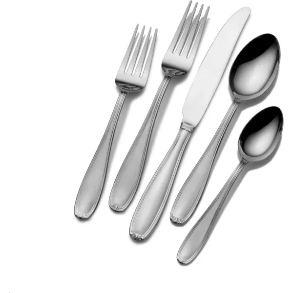 Pfaltzgraff Adventure 20-Piece Stainless Steel Flatware Set, Service for 4