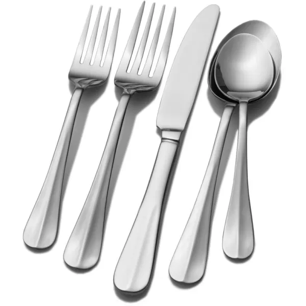 Pfaltzgraff Adventure 20-Piece Stainless Steel Flatware Set, Service for 4