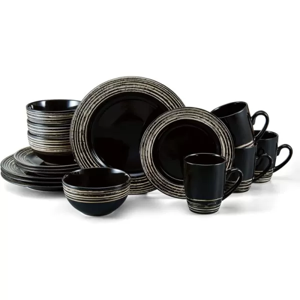 Pfaltzgraff Bryson 16-Piece Dinnerware Set, Service For 4, White