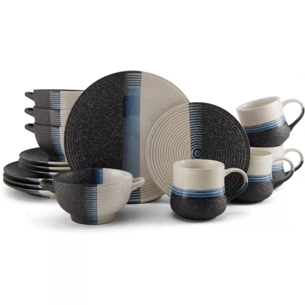 Pfaltzgraff Bryson 16-Piece Dinnerware Set, Service For 4, White