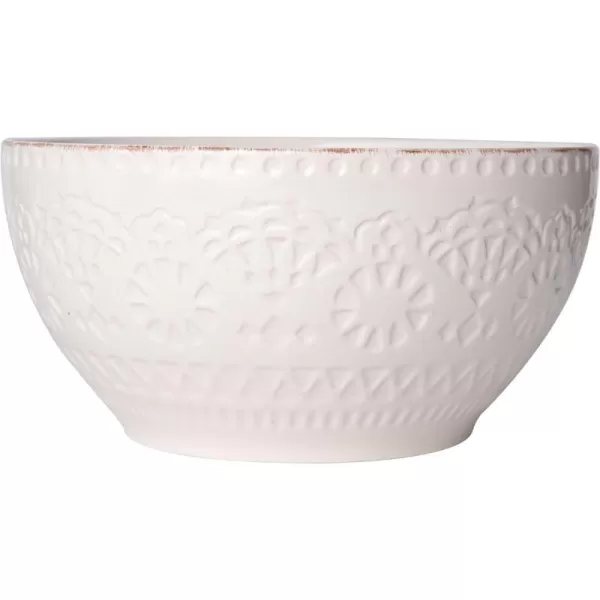 Pfaltzgraff Chateau Cream Serving Bowl, 9-Inch, cream, white, 4 quarts