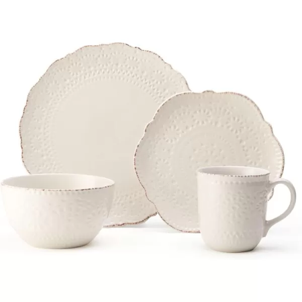 Pfaltzgraff Chateau Storage Bowls, 6 inch, Cream