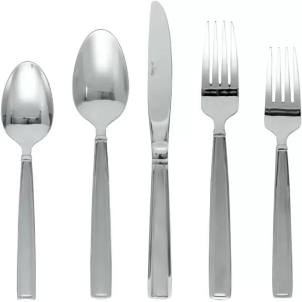 Pfaltzgraff Garland Frost 20-Piece Stainless Steel Flatware Set, Service for 4