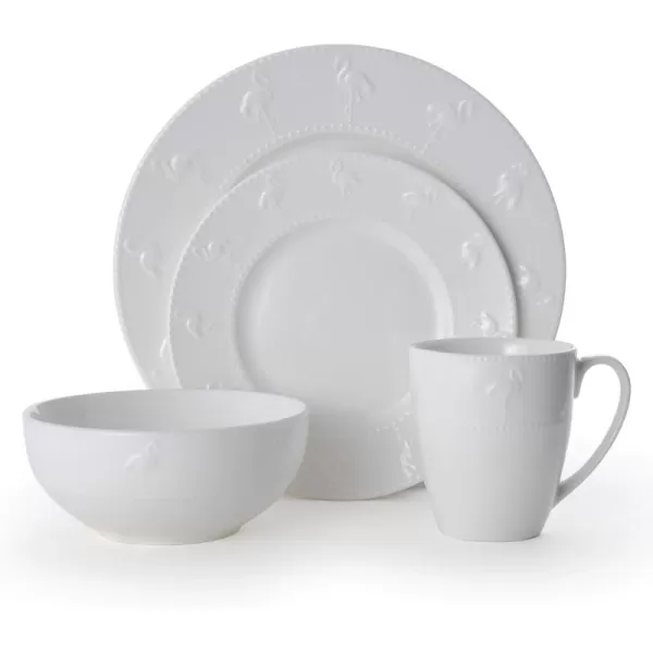 Pfaltzgraff Panama 16-Piece Dinnerware Set, Beige