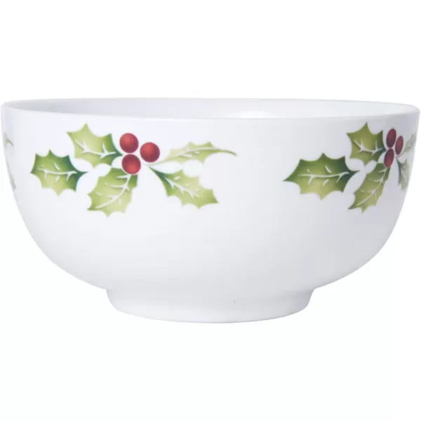 Pfaltzgraff Christmas Day Dinnerware Set, Service For 8, White