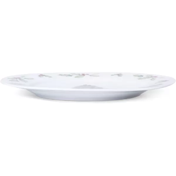 Pfaltzgraff Christmas Day Dinnerware Set, Service For 8, White