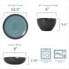 imagePfaltzgraff 5267773 Maddox 12Piece Dinnerware Set teal