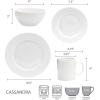 imagePfaltzgraff Cassandra 16Piece Porcelain Dinnerware Set Service For 4