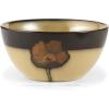 imagePfaltzgraff Painted Poppies 16Piece Dinnerware Set Service for 4 Colorful Floral Stoneware Plates Bowls and Mugs Microwave and Dishwasher Safe
