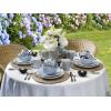 imagePfaltzgraff Seraphina 16Piece Stoneware Dinnerware Set Service for 4Blue